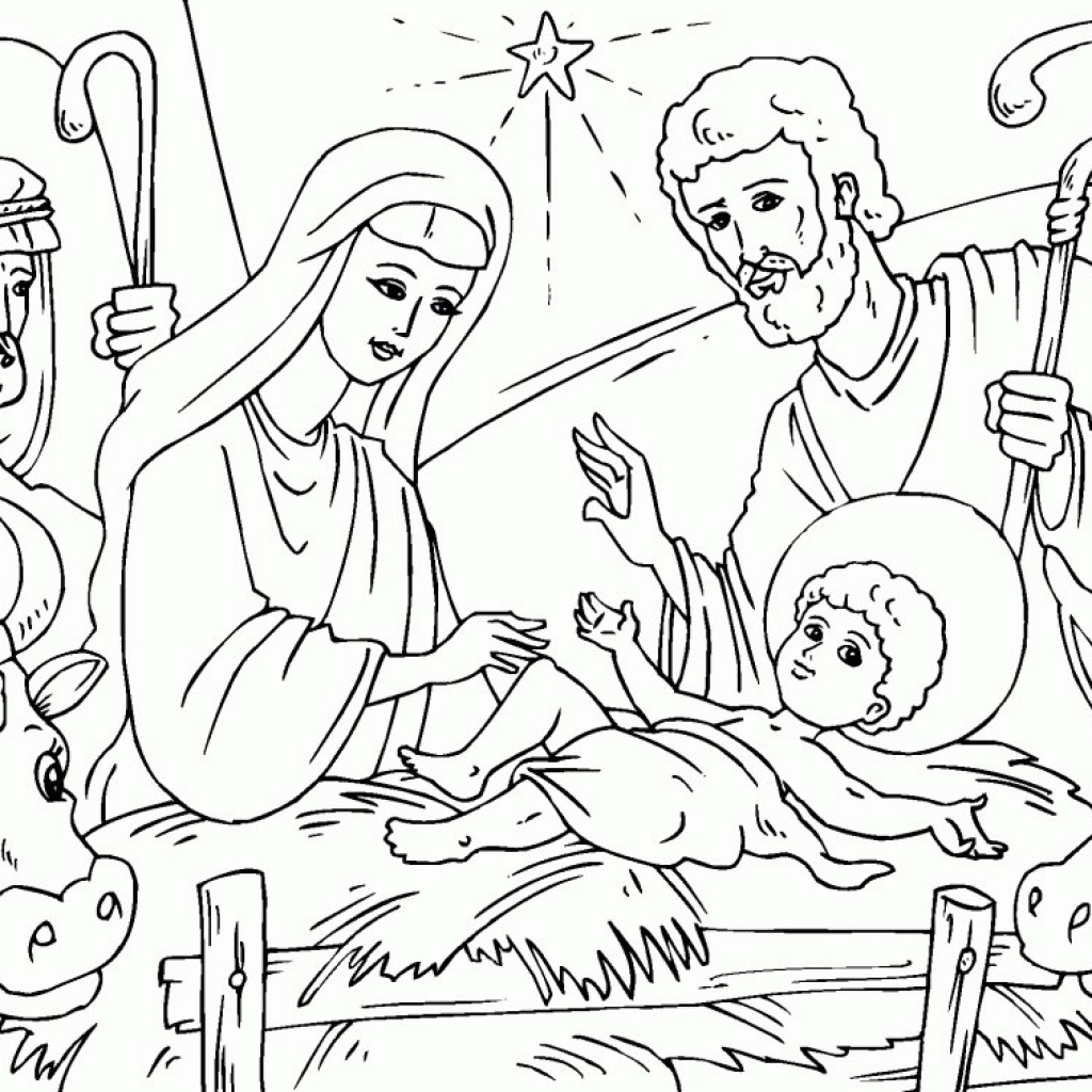 Поздравление С Рождеством Христова Раскраска