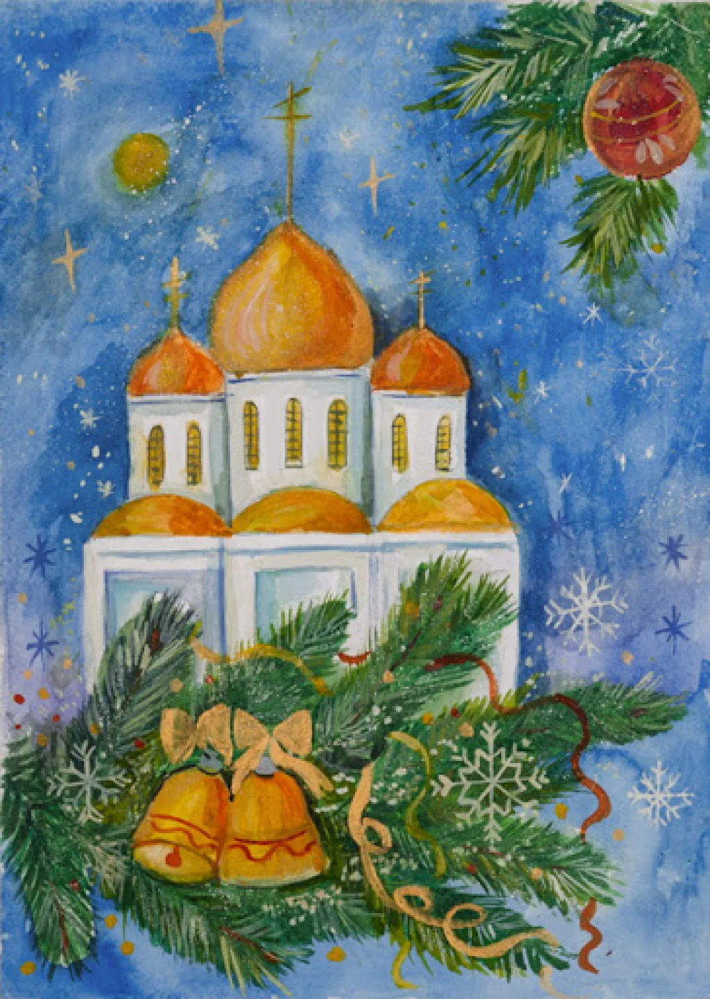 Рождество рисунки