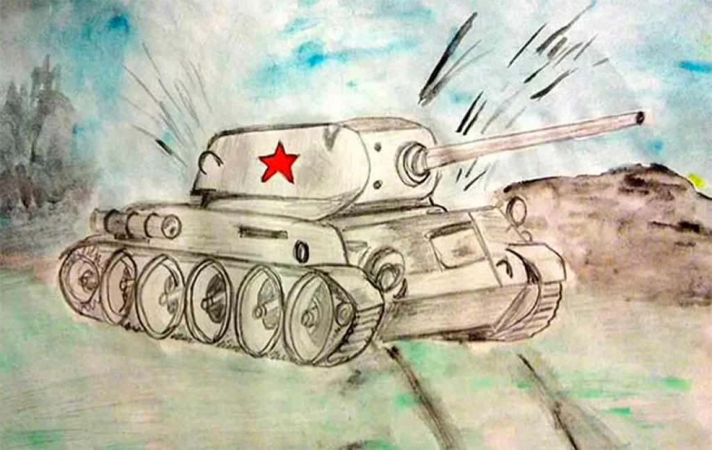 рисунки 23 февраля