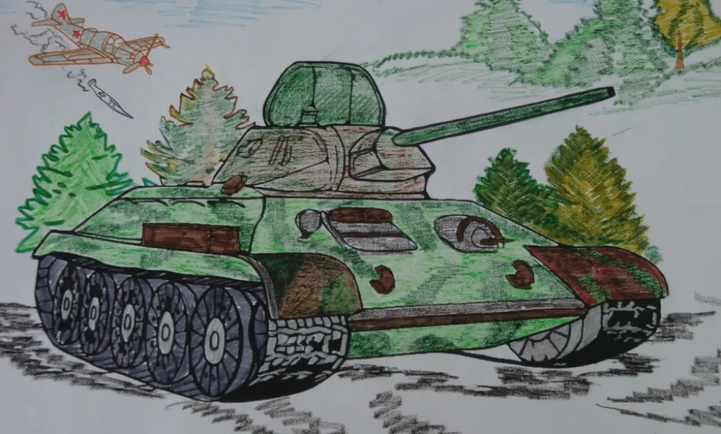 рисунки 23 февраля