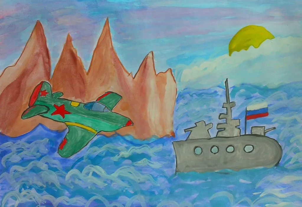 рисунки 23 февраля
