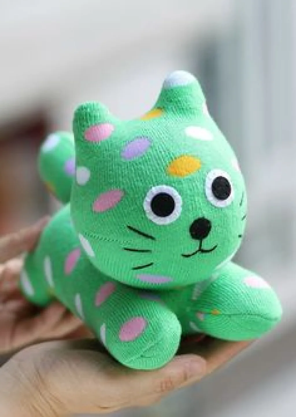 котик из носков своими руками