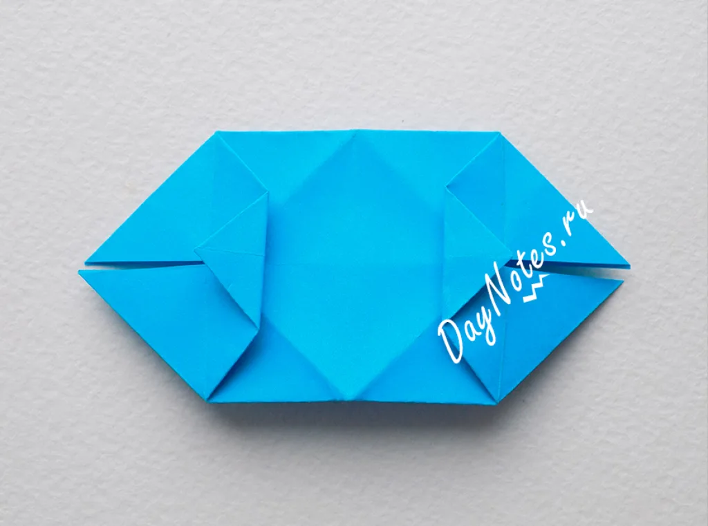 снежинка оригами мастер класс