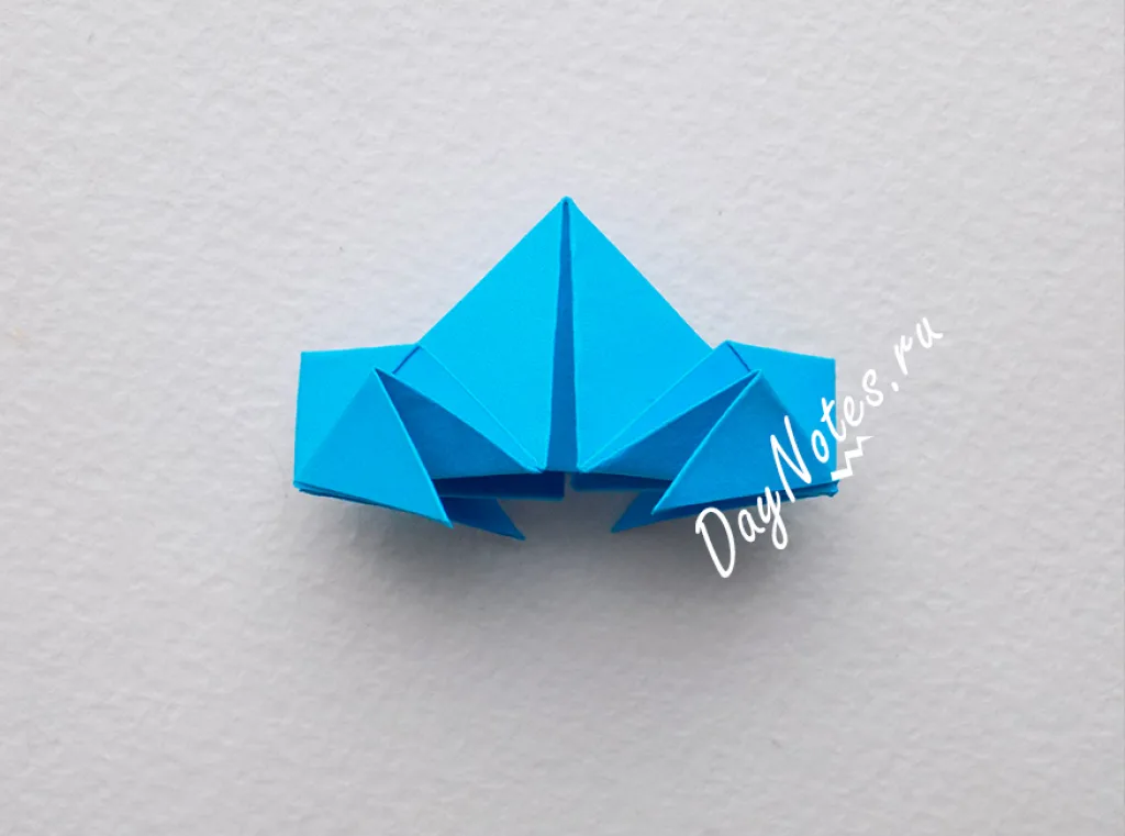 снежинка оригами из модулей