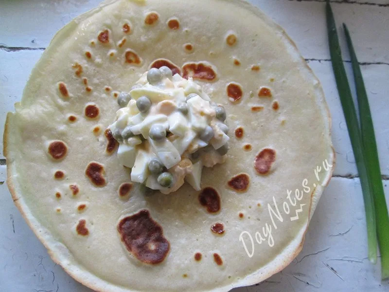 блины на масленицу соленые