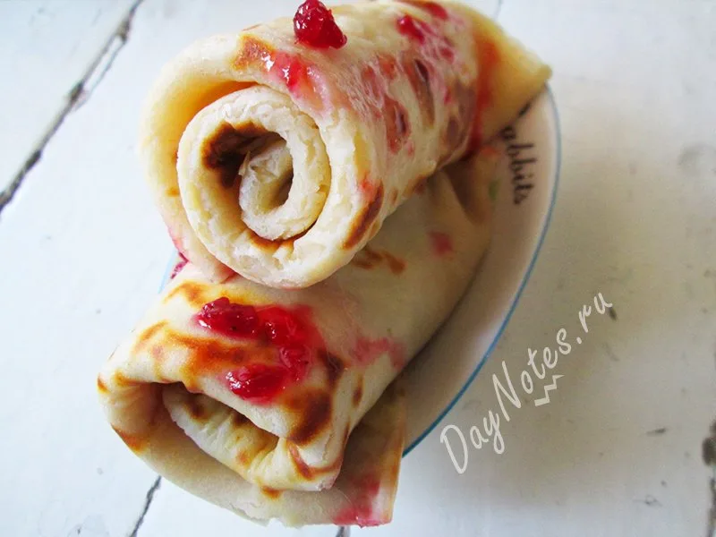 блины на масленицу сладкие