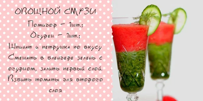 детокс рецепты смузи для похудения