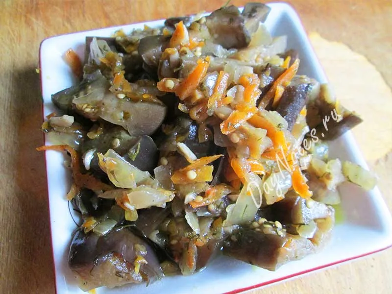 баклажаны маринованные