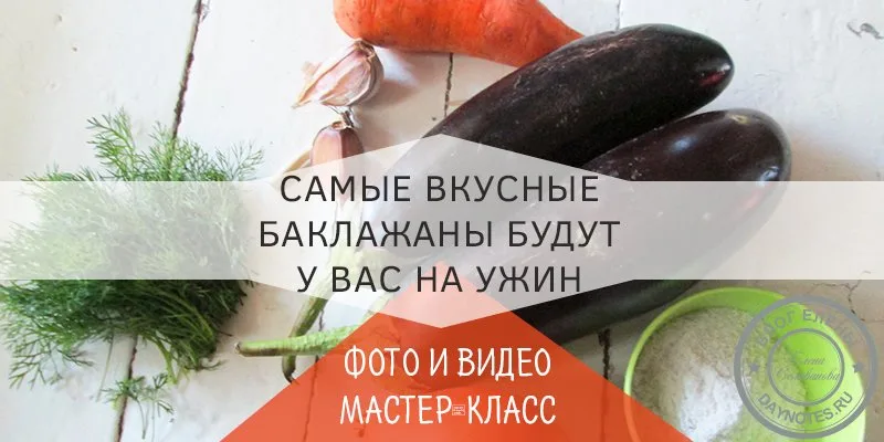 что приготовить из баклажанов быстро и вкусно