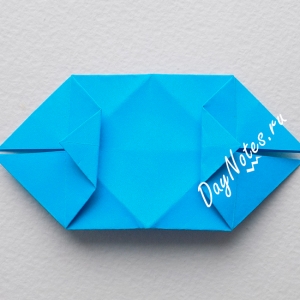 снежинка оригами мастер класс