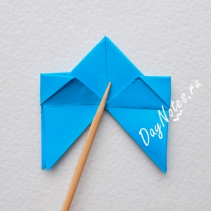 снежинка оригами из модулей