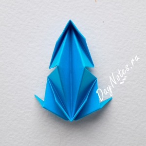 снежинка оригами из бумаги объемная модульная
