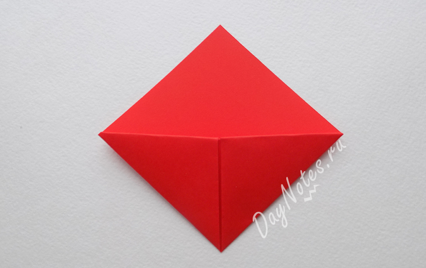 закладка оригами уголок пошаговое фото