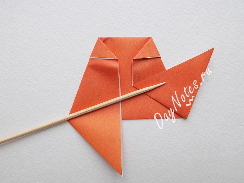 оригами из бумаги птичка