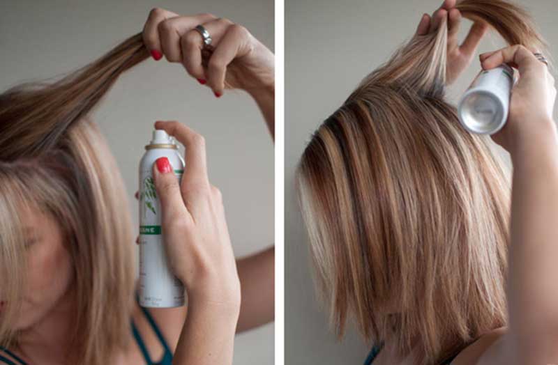 как пользоваться сухим шампунем для волос