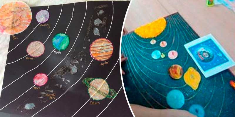 Космические поделки ручной работы: 7 лучших идей для детского сада или школы