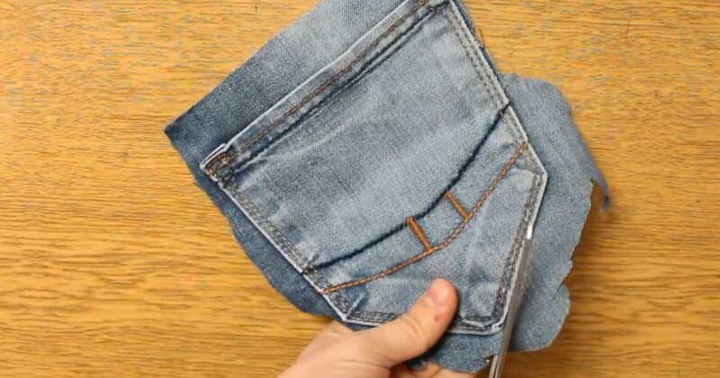 Пенал из джинсовой ткани (джинсов) своими руками: 8 мастер классов
