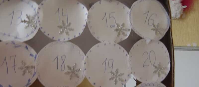 Адвент календарь своими руками для детей на Новый год 2023 + шаблоны