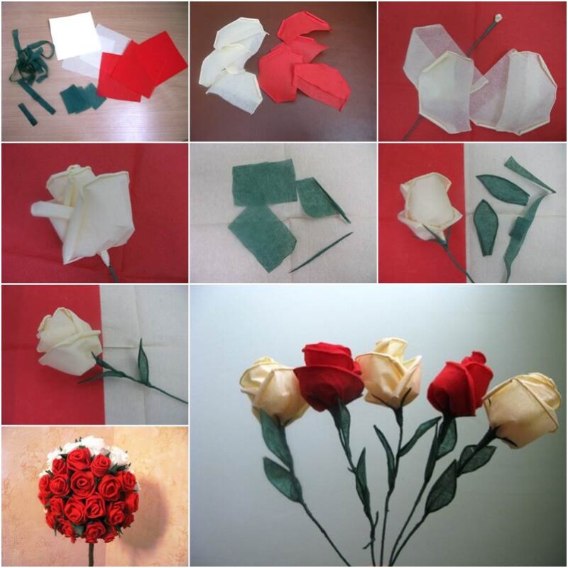 Розы из гофрированной бумаги своими руками: 6 мастер классов