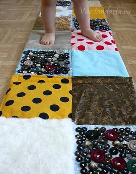 Самые крутые идеи массажных ковриков для детей своими руками