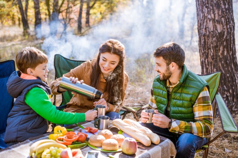 Осенний пикник с детьми: советы для отличного отдыха