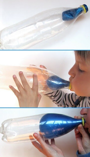 Эксперименты с воздушным шариком для детей