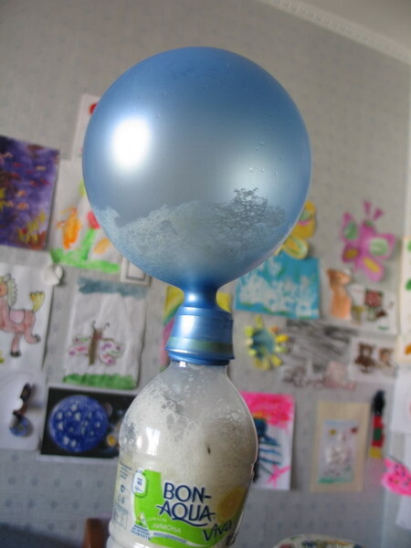 Эксперименты с воздушным шариком для детей